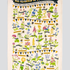 Bee Friendly Tea Towel